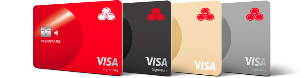 a State Farm Cash Rewards Card and three other State Farm cards